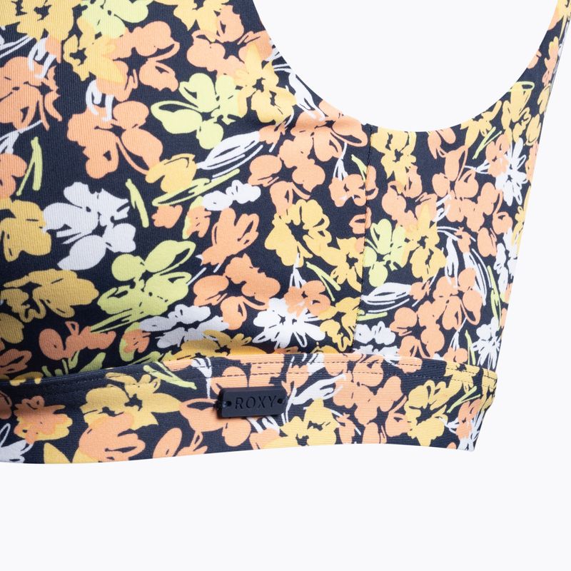 Costum de baie top ROXY Beach Classics Twist Elong 2021 mood indigo ditsy love