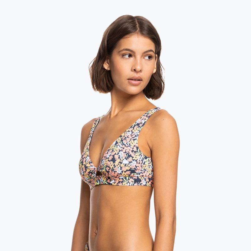 Costum de baie top ROXY Beach Classics Twist Elong 2021 mood indigo ditsy love