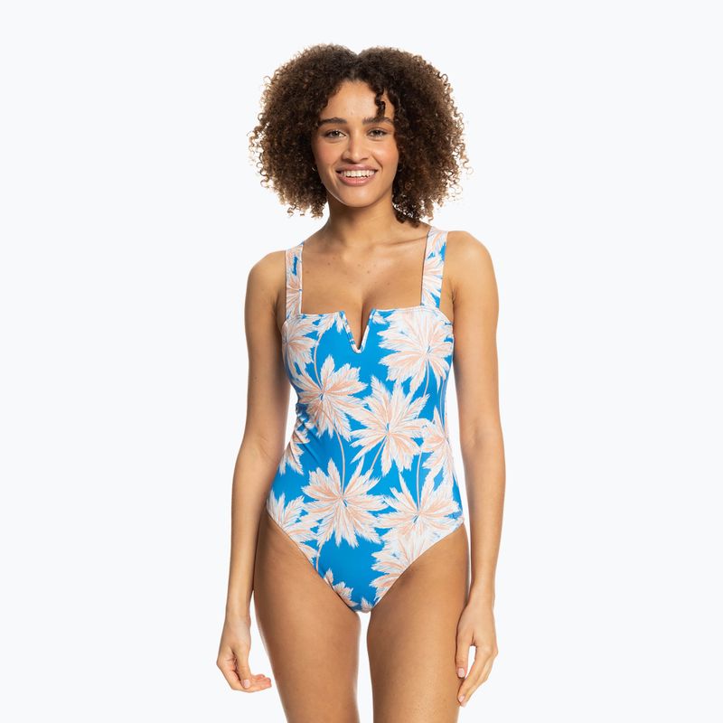 Costum de baie dintr-o singură piesă pentru femei ROXY Love The Coco V D-Cup 2021 azure blue palm island 4