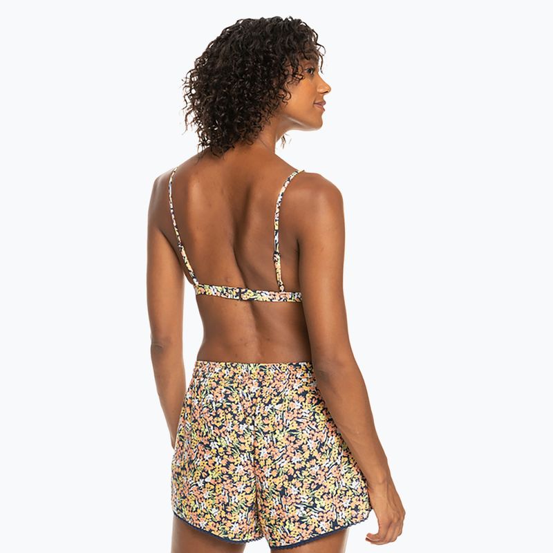 Pantaloni scurți de baie pentru femei ROXY Salty Tan 2021 mood indigo ditsy love 4