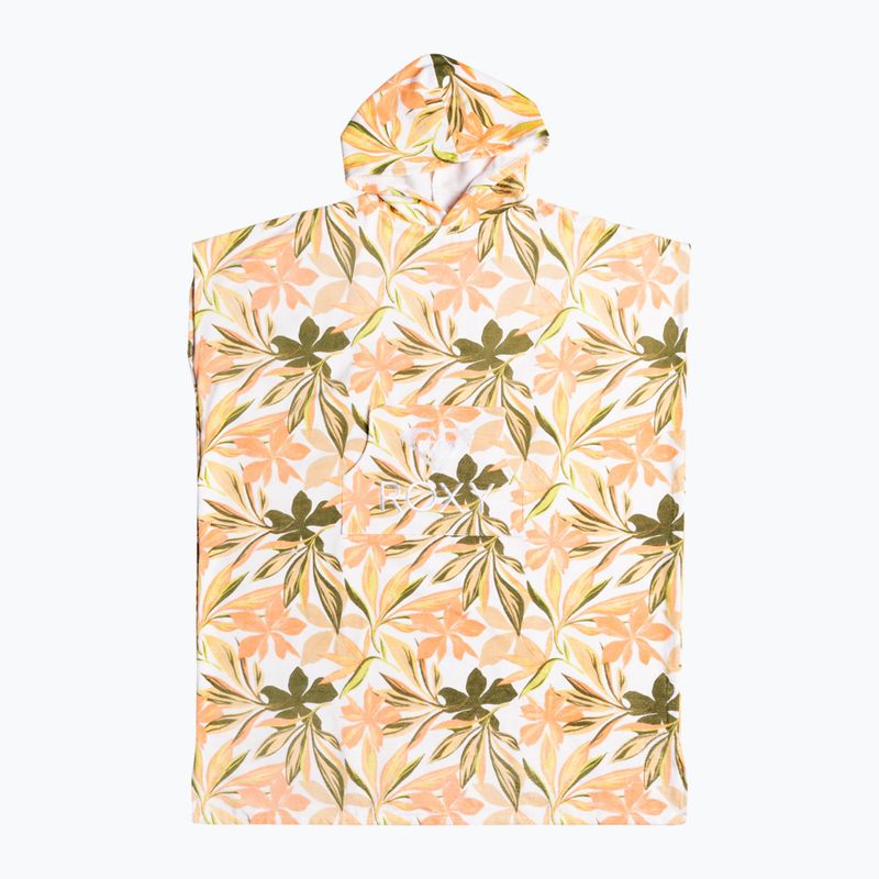 Poncho pentru femei ROXY Stay Magical Printed 2021 bright white subtly salty mult