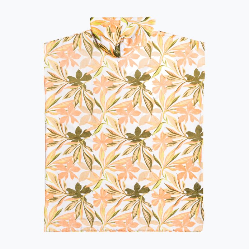 Poncho pentru femei ROXY Stay Magical Printed 2021 bright white subtly salty mult 2