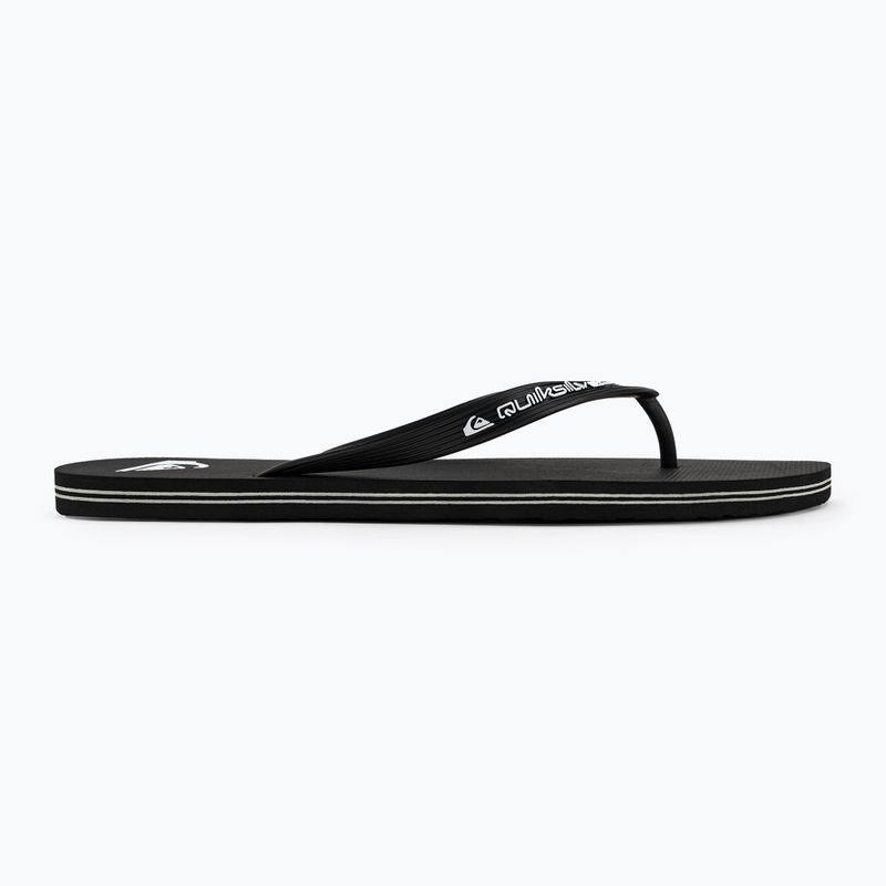 Quiksilver Molokai Core bărbați flip flop negru AQYL101325 2