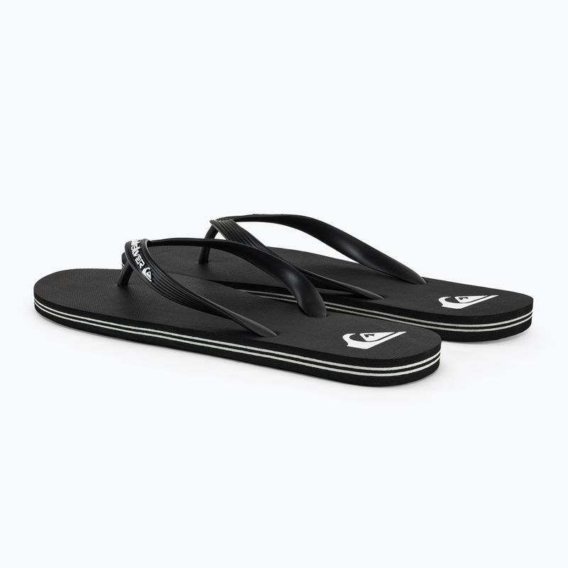 Quiksilver Molokai Core bărbați flip flop negru AQYL101325 3