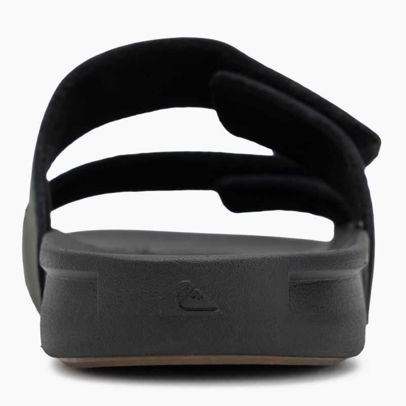 Papuci pentru bărbați Quiksilver Rivi Leather Double Adjust black 1 6