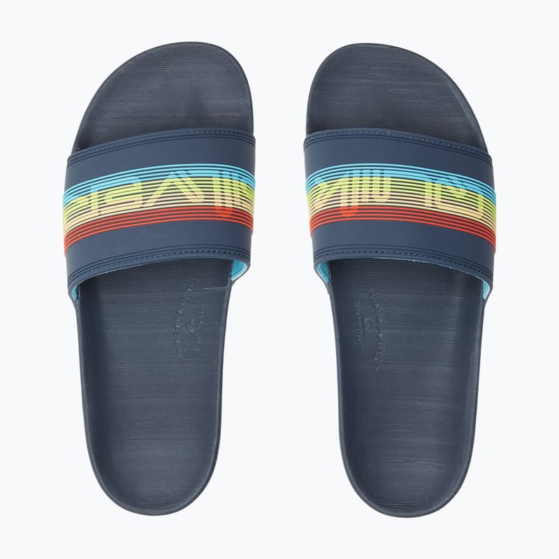 Șlapi pentru bărbați Quiksilver Rivi Wordmark Slide blue 12