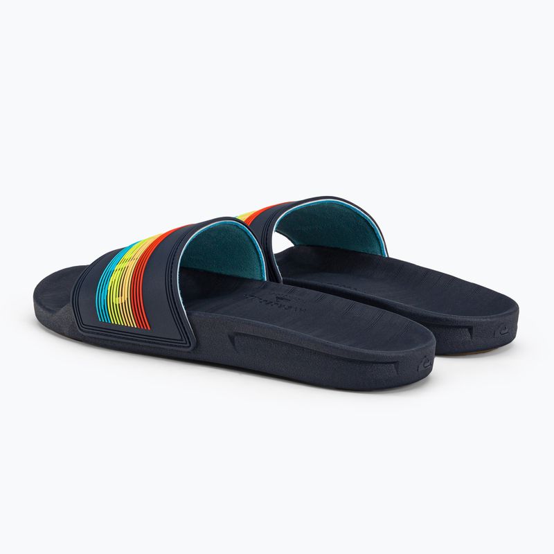 Șlapi pentru bărbați Quiksilver Rivi Wordmark Slide blue 3