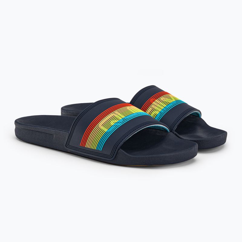 Șlapi pentru bărbați Quiksilver Rivi Wordmark Slide blue 4