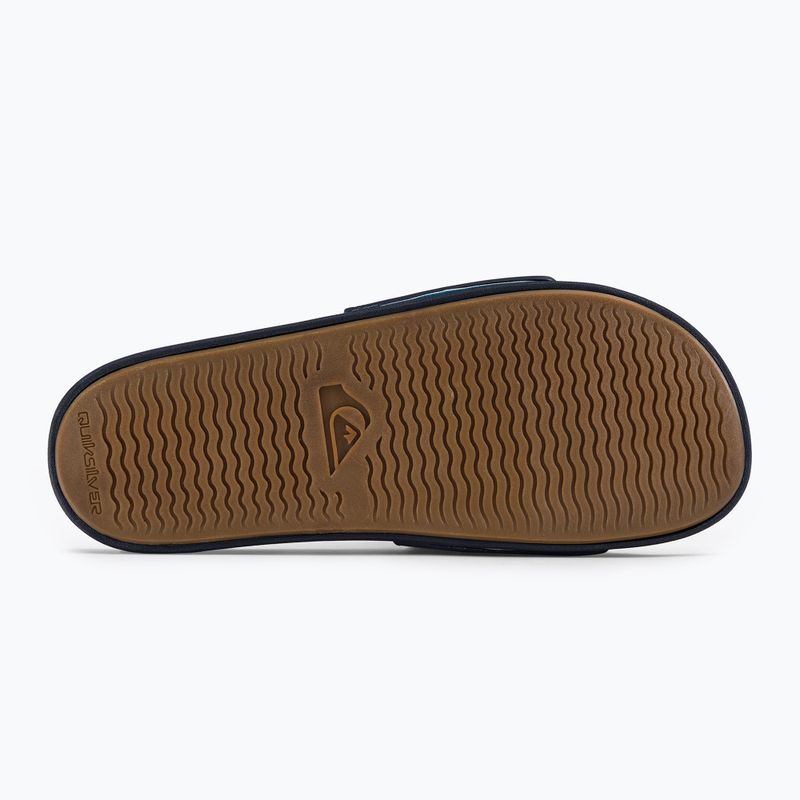 Șlapi pentru bărbați Quiksilver Rivi Wordmark Slide blue 5