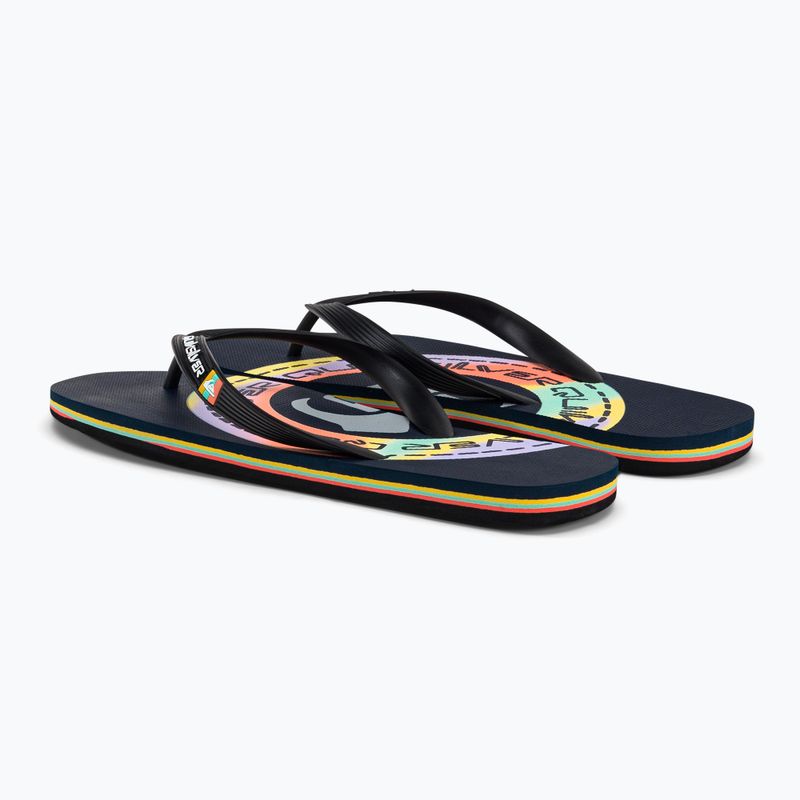 Quiksilver Molokai Art șlapi pentru bărbați albastru marin AQYL101264 3