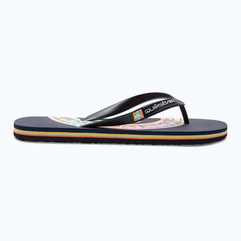 Quiksilver Molokai Art șlapi pentru bărbați albastru marin AQYL101264 9