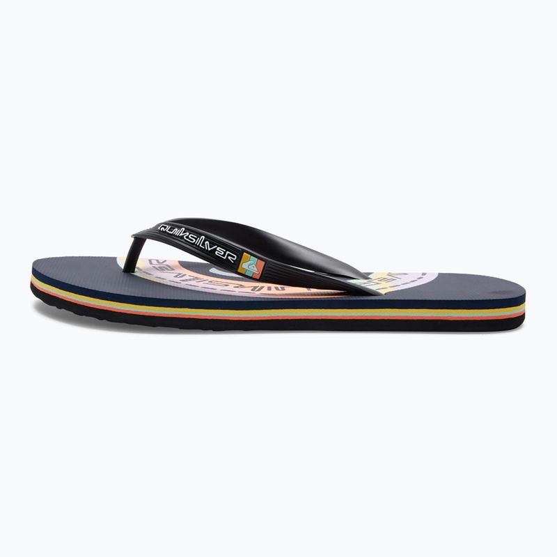 Quiksilver Molokai Art șlapi pentru bărbați albastru marin AQYL101264 10