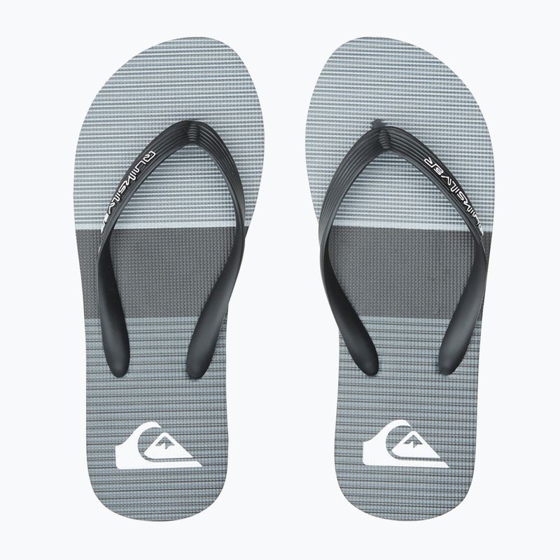 Șlapi pentru bărbați Quiksilver Molokai Tijuana grey 12