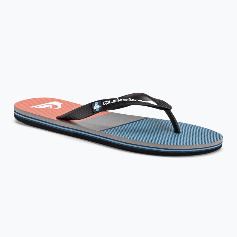 Șlapi pentru bărbați Quiksilver Molokai Tijuana blue/blue/orange