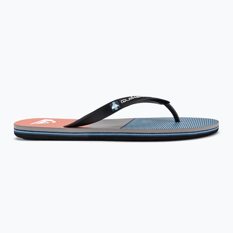 Șlapi pentru bărbați Quiksilver Molokai Tijuana blue/blue/orange 2