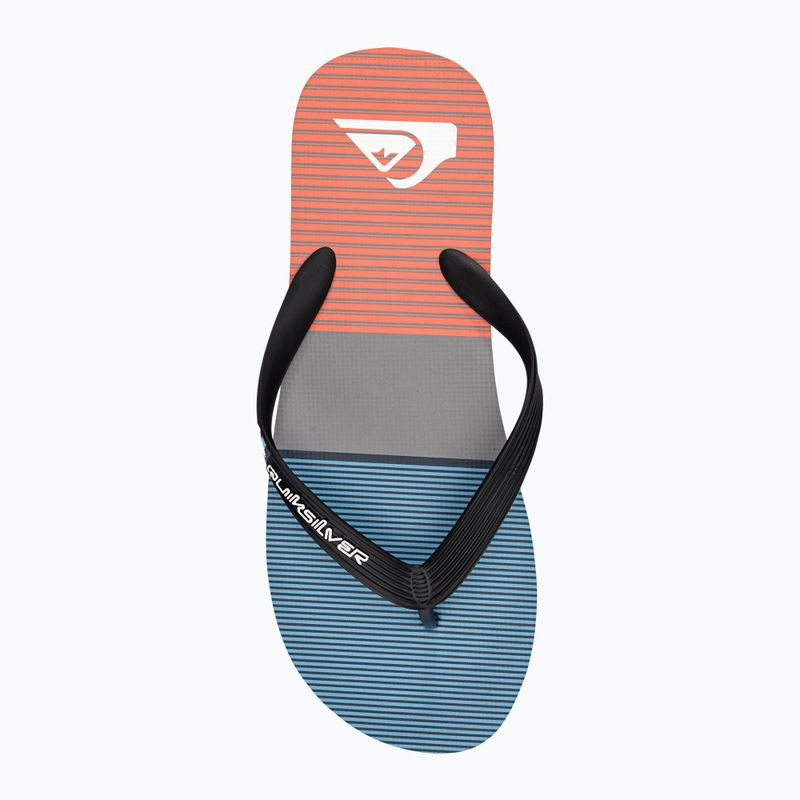 Șlapi pentru bărbați Quiksilver Molokai Tijuana blue/blue/orange 6