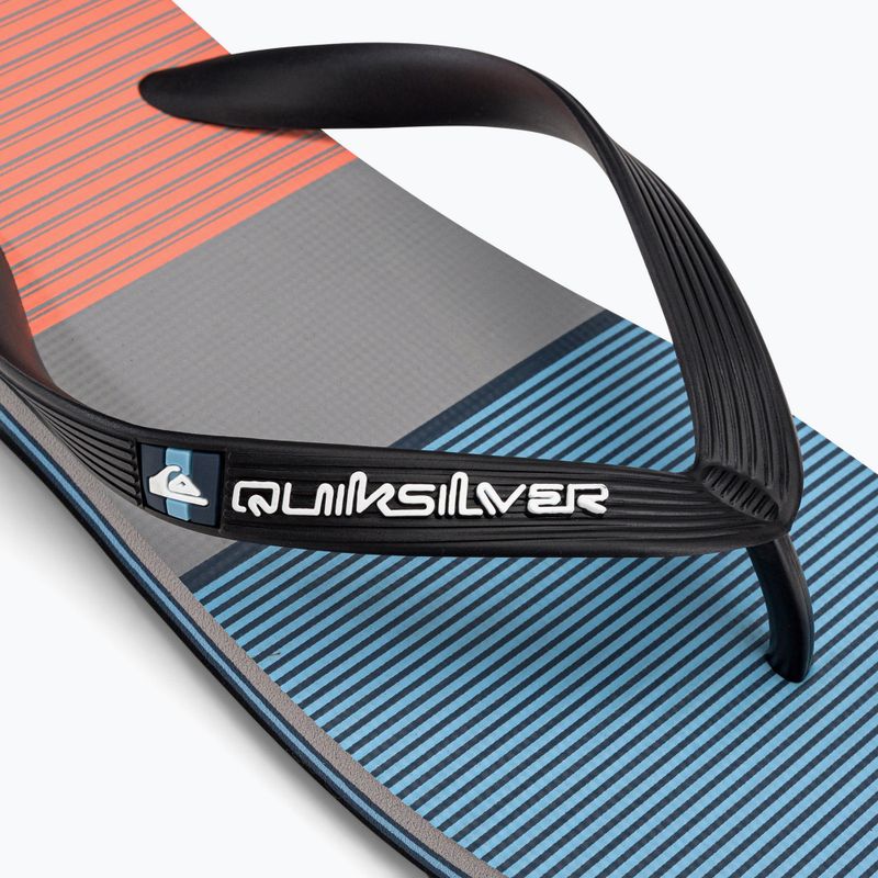 Șlapi pentru bărbați Quiksilver Molokai Tijuana blue/blue/orange 7