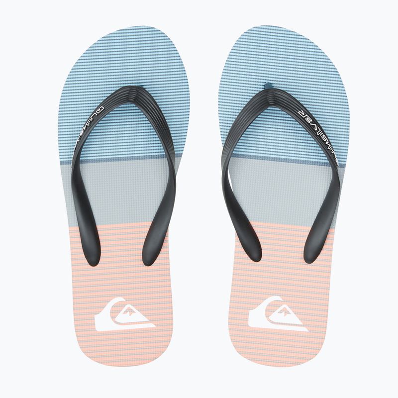 Șlapi pentru bărbați Quiksilver Molokai Tijuana blue/blue/orange 12