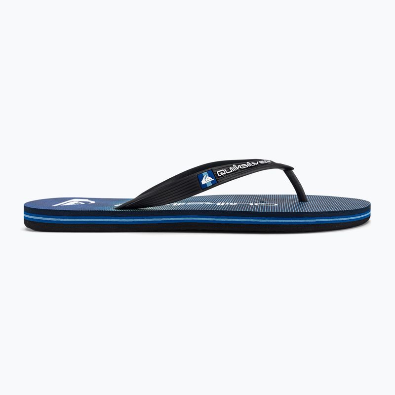 Șlapi pentru bărbați Quiksilver Molokai Massive blue 2