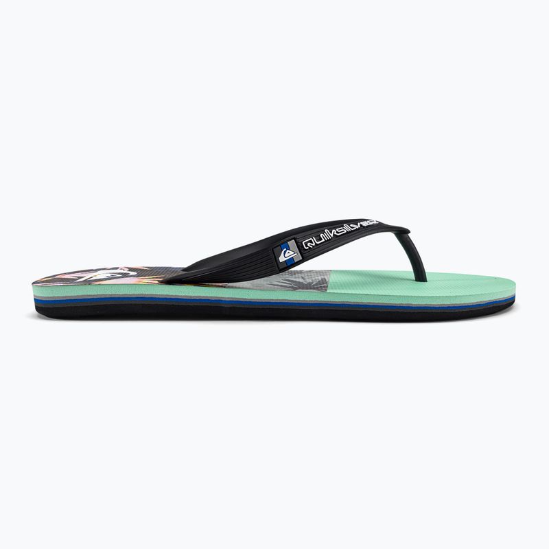 Șlapi de bărbați Quiksilver Molokai Panel albastru AQYL101263-XKBS 2