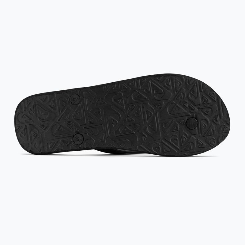 Quiksilver Molokai Air Flow șlapi pentru bărbați negru și galben AQYL101318