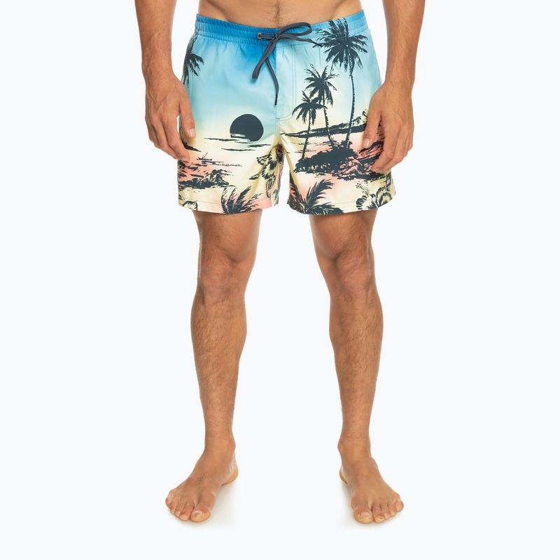 Pantaloni scurți de înot pentru bărbați Quiksilver Everyday Paradise Volley 15" albastru EQYJV03V999-YFB6 2