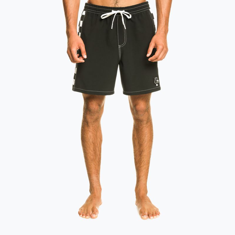 Pantaloni scurți de baie bărbați Quiksilver Original Arch Volley 17" negru EQYJVV03995-KVJ0 2