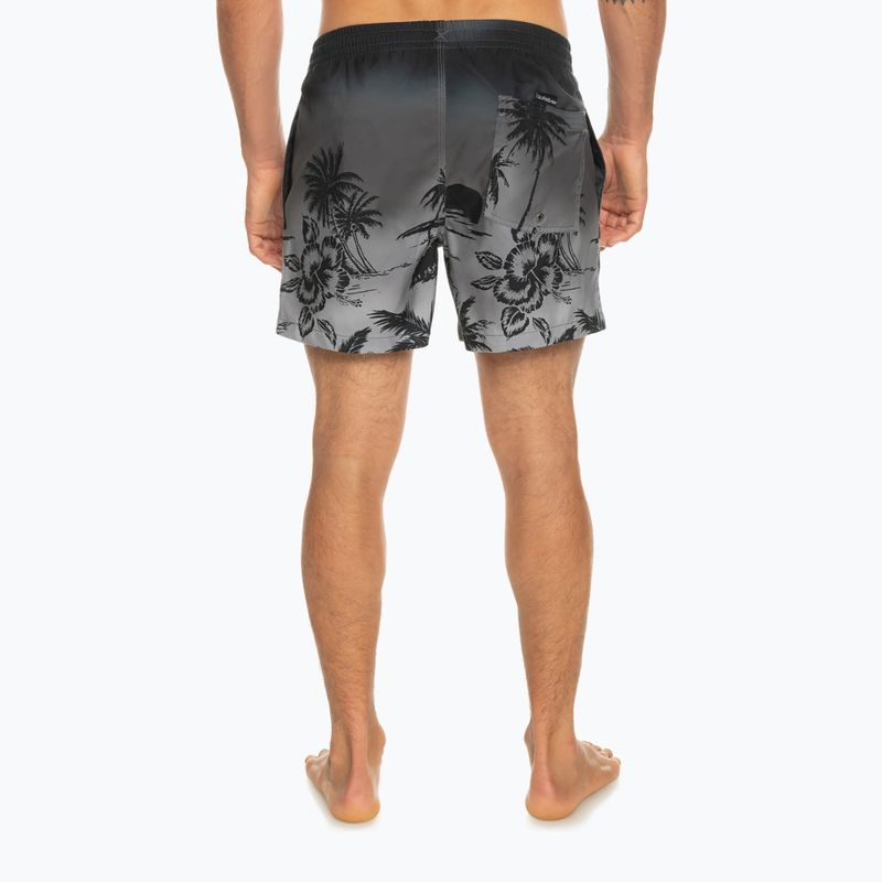 Pantaloni scurți de baie Quiksilver Everyday Paradise Volley 15" gri EQYJV03999-KVJ6 pentru bărbați 3