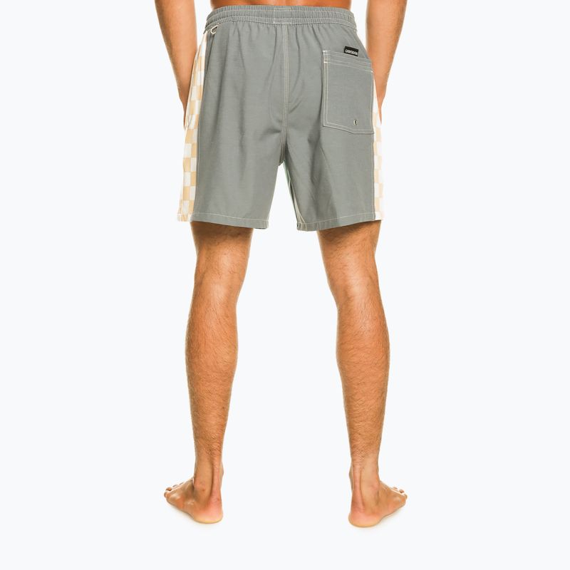 Pantaloni scurți de baie Quiksilver Original Arch Volley 17" pentru bărbați, albastru EQYJVV03995-BLZ0 3