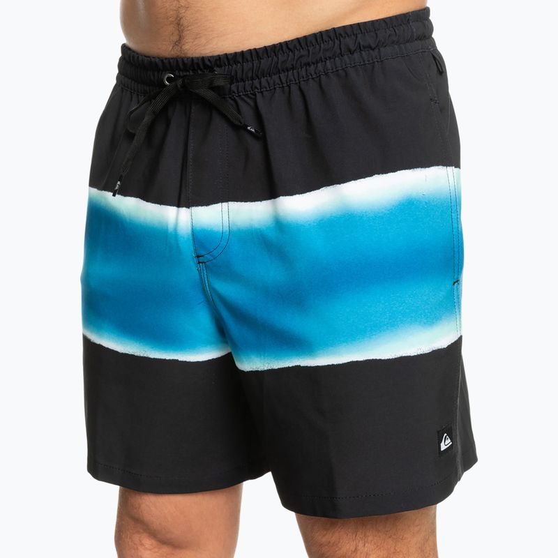 Pantaloni scurți de baie pentru bărbați Quiksilver Surfsilk Air-Brush Volley 17" negru EQYJV04011 5