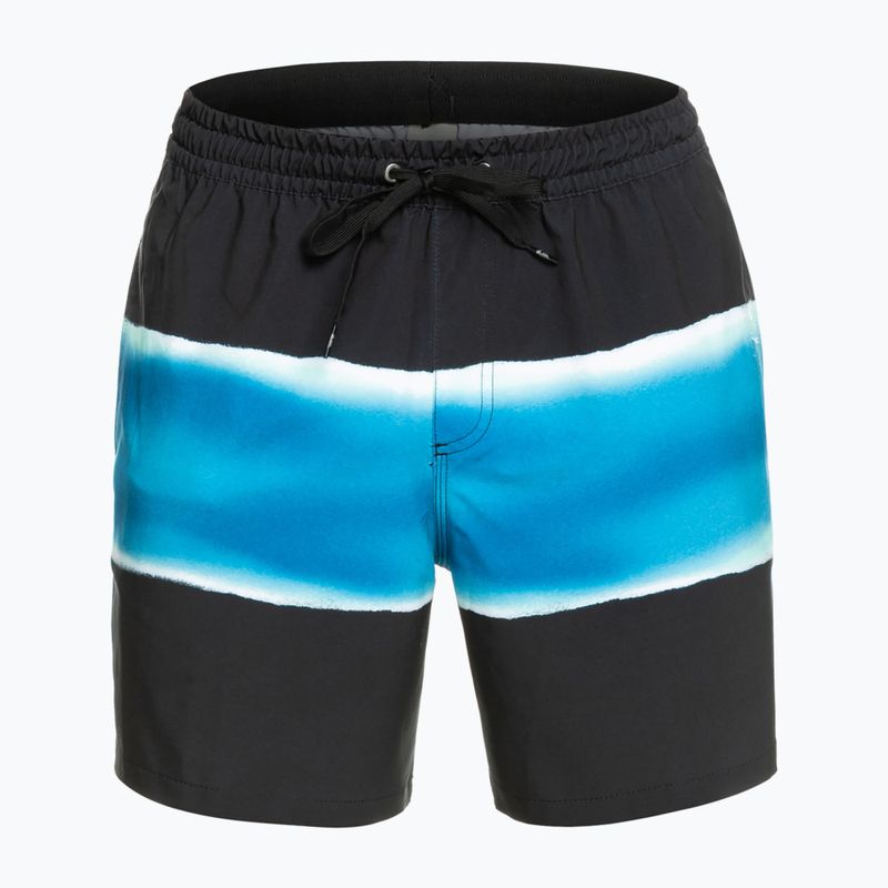 Pantaloni scurți de baie pentru bărbați Quiksilver Surfsilk Air-Brush Volley 17" negru EQYJV04011