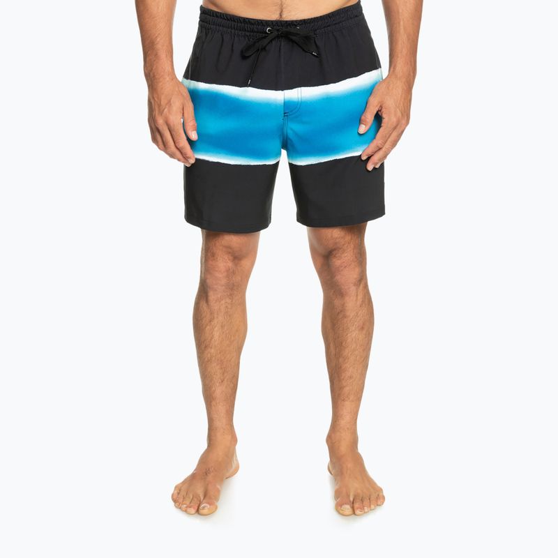 Pantaloni scurți de baie pentru bărbați Quiksilver Surfsilk Air-Brush Volley 17" negru EQYJV04011 2