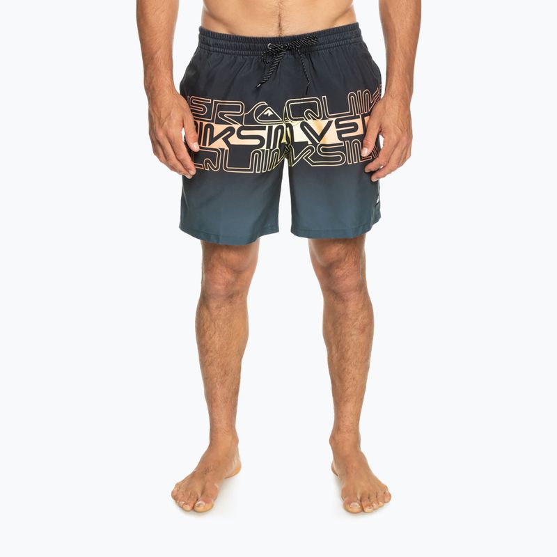 Pantaloni scurți de înot pentru bărbați Quiksilver Everyday Wordblock Volley 17" Graphite EQYJV04005-KVJ6 2