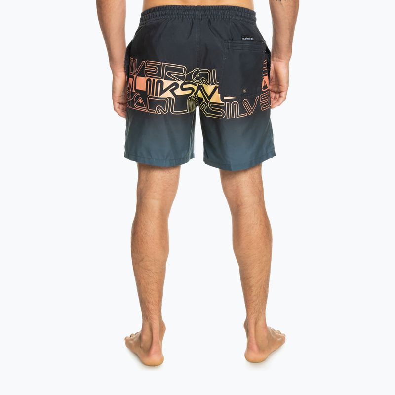 Pantaloni scurți de înot pentru bărbați Quiksilver Everyday Wordblock Volley 17" Graphite EQYJV04005-KVJ6 3