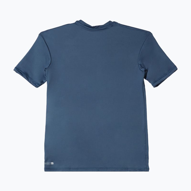 Quiksilver Solid Streak SS Y purtând cămașă de înot pentru copii de mare 2