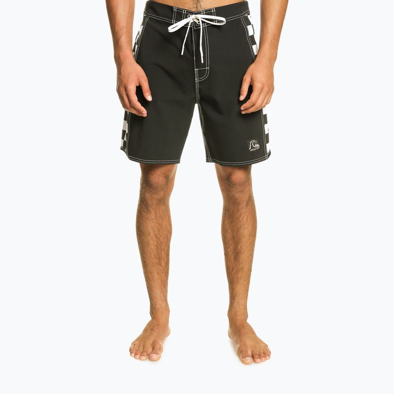 Pantaloni scurți de baie pentru bărbați Quiksilver Original Arch 18" negru EQYBS04766-KVJ0 2