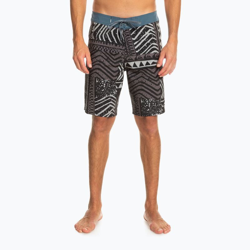 Pantaloni scurți de baie pentru bărbați Quiksilver Surfsilk QS 69 19" grafit EQYBS04773-BYG6 2