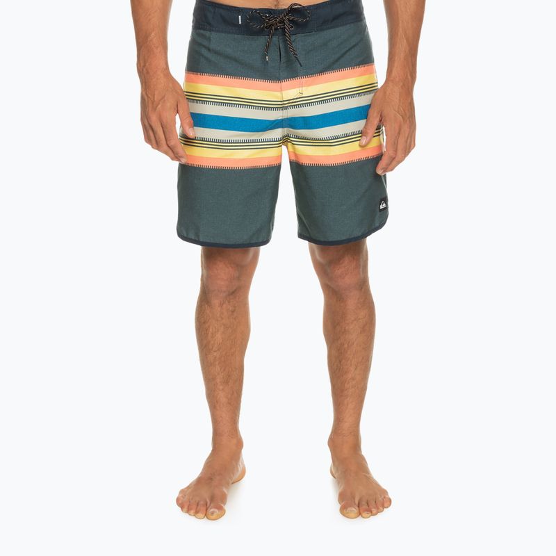 Pantaloni scurți de înot pentru bărbați Quiksilver Everyday Scallop 19" albastru marin EQYBS04791-BYJ6 2