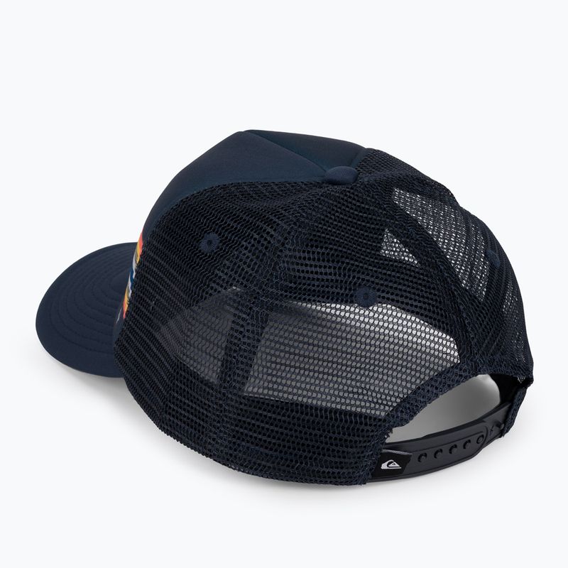 Șapcă de baseball pentru bărbați Quiksilver Buzzard Coop navy blazer 3