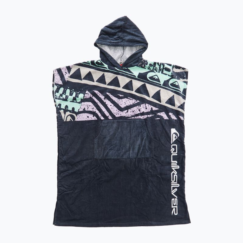 Poncho pentru bărbați Quiksilver Hoody Towel midnight navy