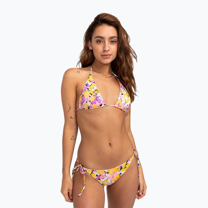 Partea de jos a costumului de baie Billabong Sol Searcher Tie Side Tropic flowers