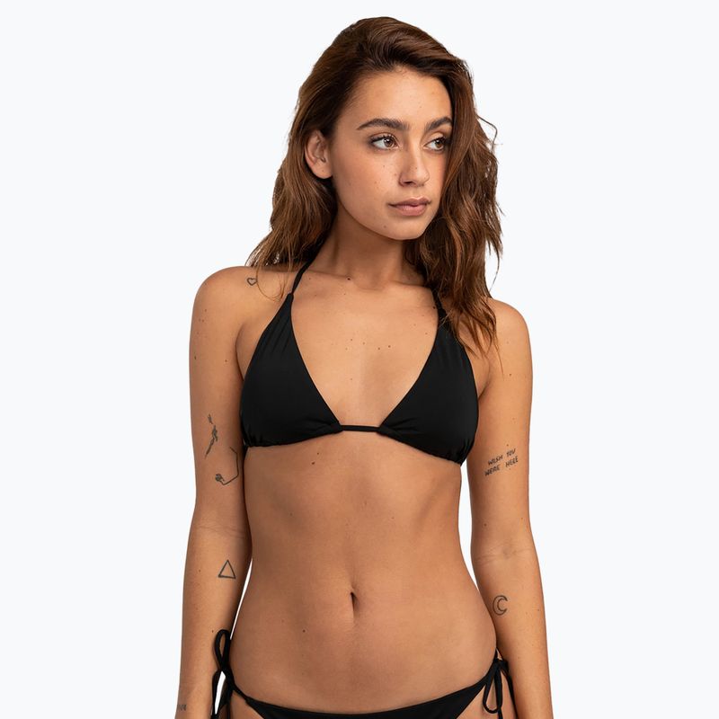 Partea de sus a costumului de baie Billabong Sol Searcher Multi Tri black pebble