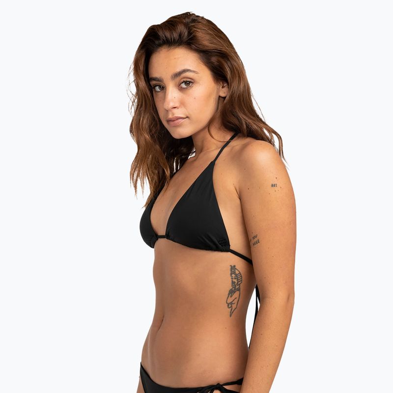 Partea de sus a costumului de baie Billabong Sol Searcher Multi Tri black pebble