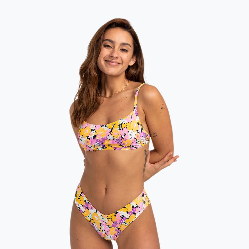 Partea de jos a costumului de baie Billabong Sol Searcher Fiji flowers 3