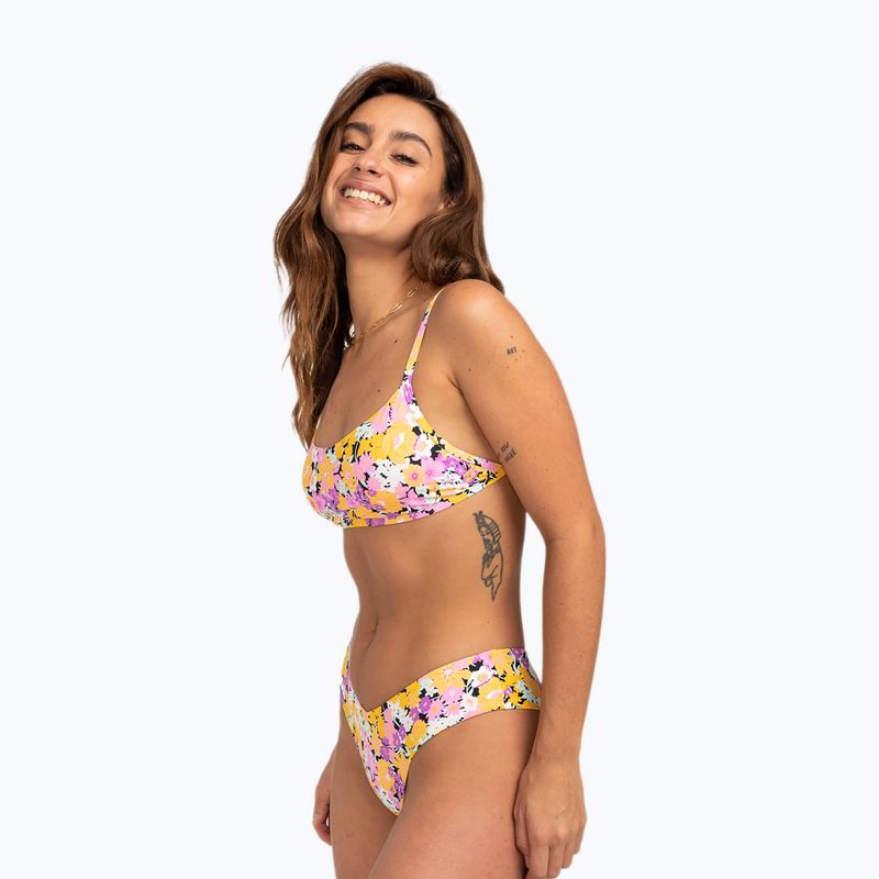 Partea de jos a costumului de baie Billabong Sol Searcher Fiji flowers 5