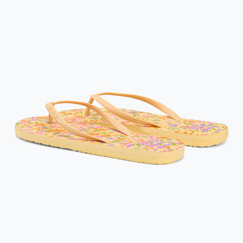 Flip flop pentru femei Billabong Dama washed nectar 3