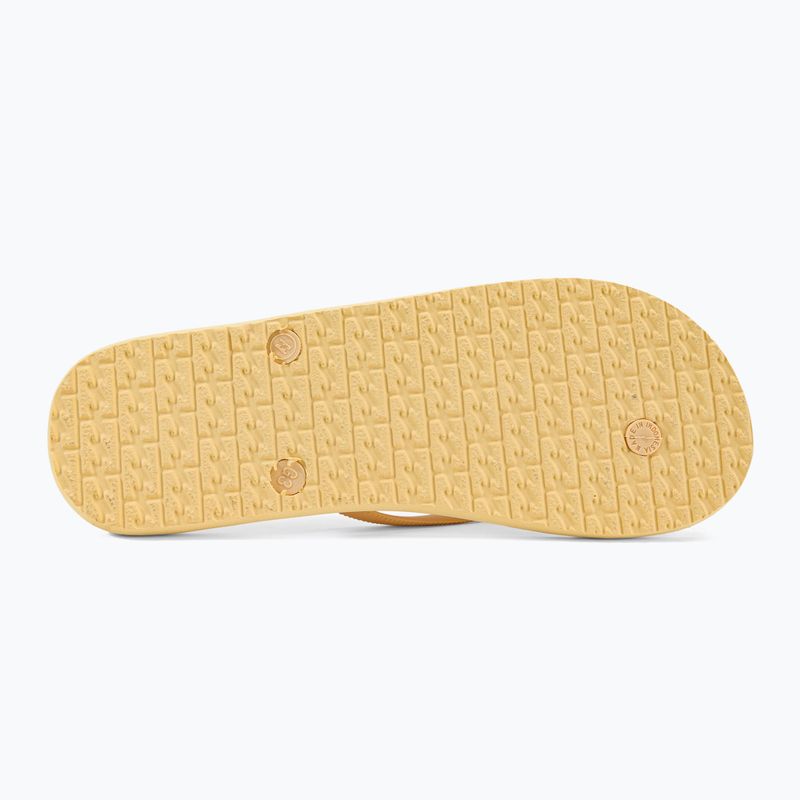 Flip flop pentru femei Billabong Dama washed nectar 5