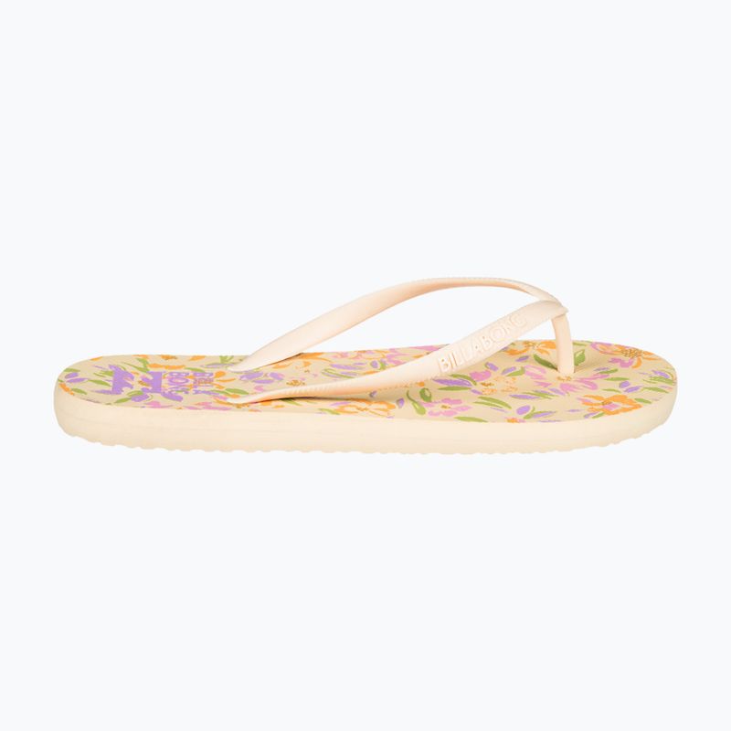 Flip flop pentru femei Billabong Dama washed nectar 10