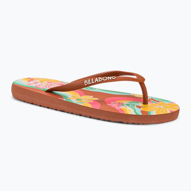 Flip flop pentru femei Billabong Dama brick