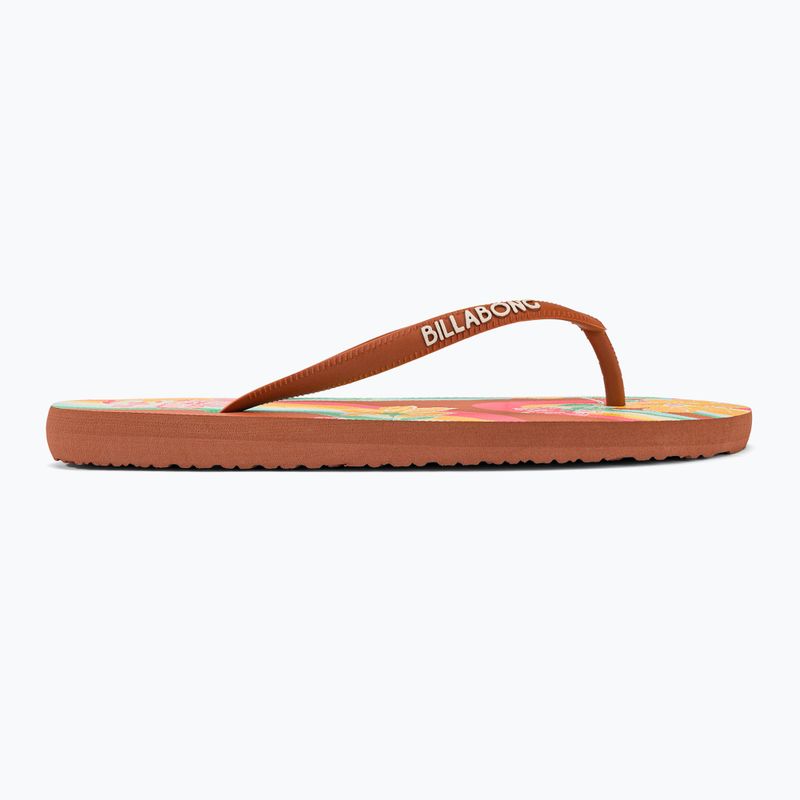 Flip flop pentru femei Billabong Dama brick 2